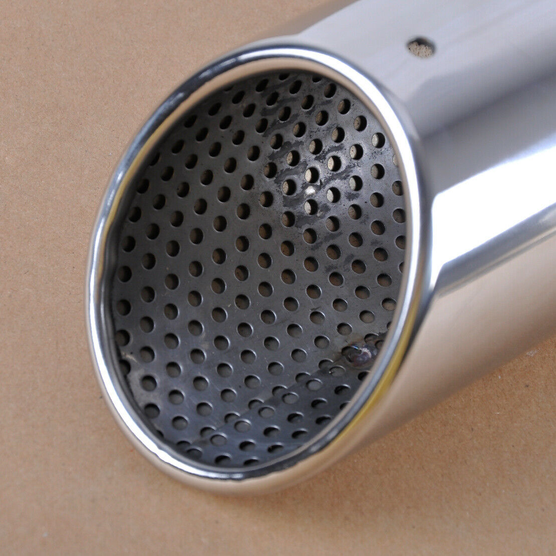 2x TAIL REAR EXHAUST MUFFLER TIP PIPE Fit for Audi Q5 A4 B8 08+ VW Tiguan 09+ An