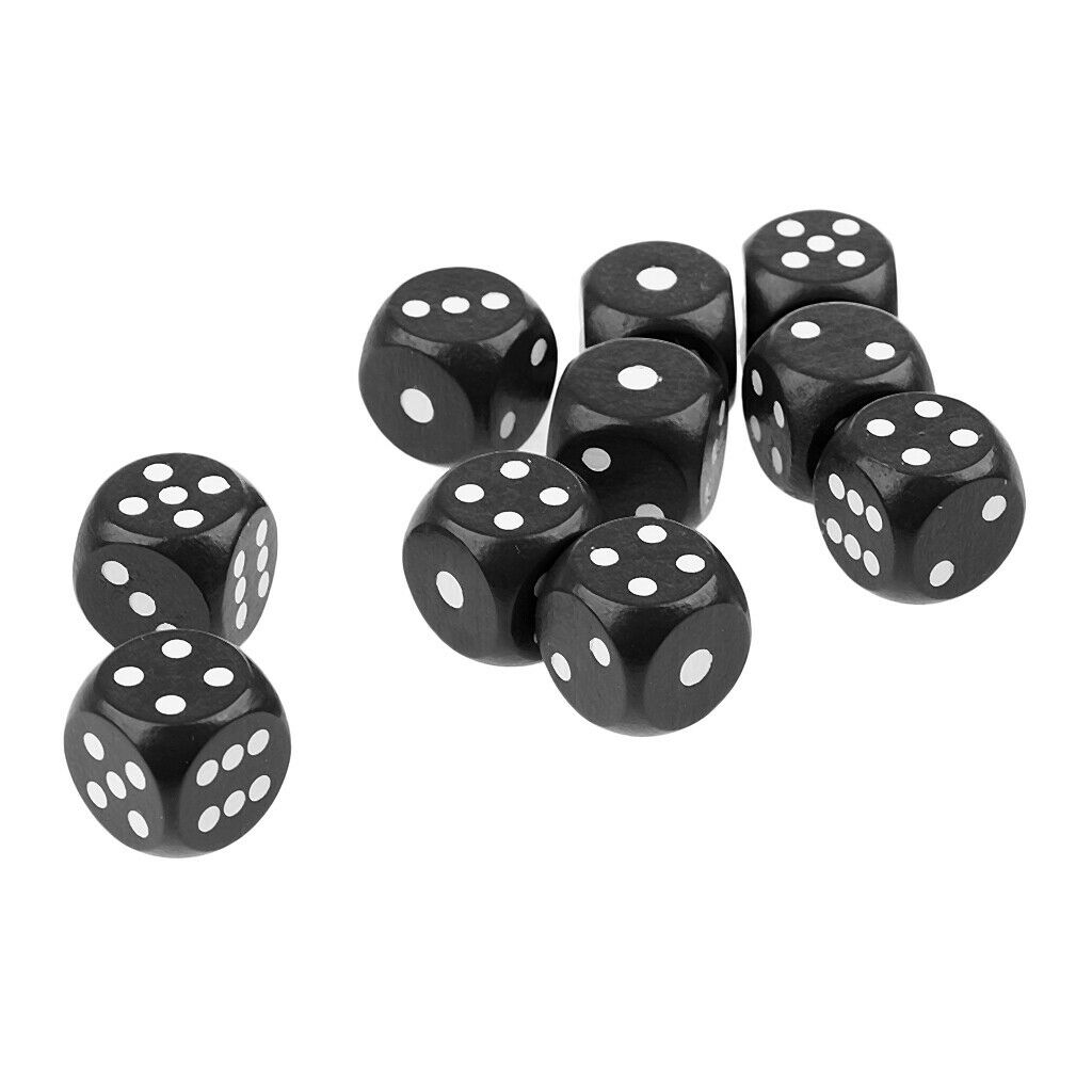 20x Six Sided Dices Spotted D6 Dies for TRPG DND MTG Party Roleplay Fun Toys
