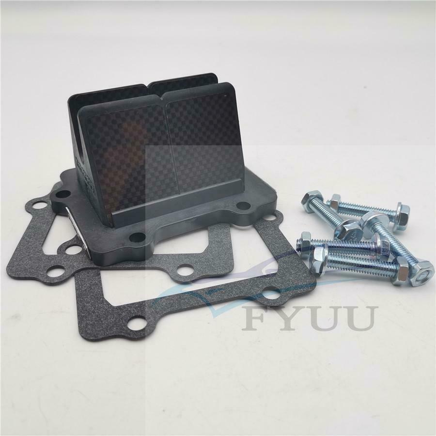Carbon Fiber Intake Reed Valve For Yamaha YZ250 2-Stroke Suzuki RM250