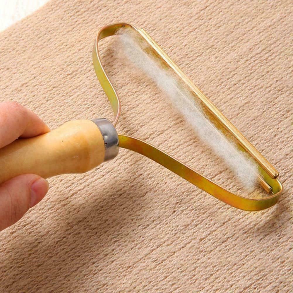 Portable Lint Remover Pet Fur Cleaner Clothes Shaver Manual Roller Trimmer R0E6