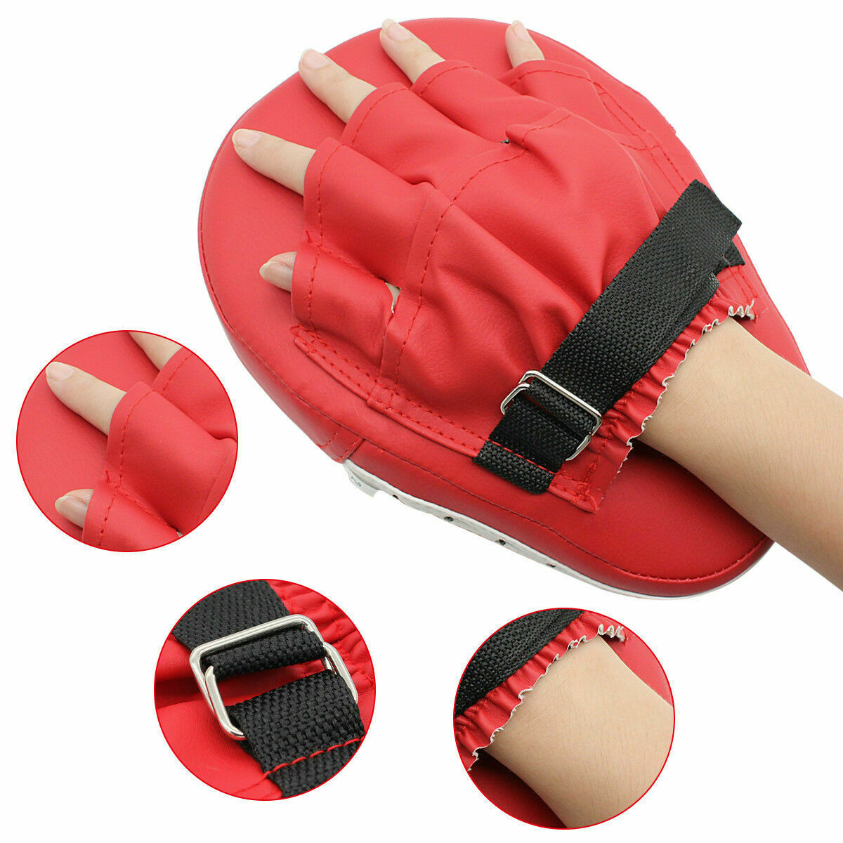 Punching Mitts Kickboxing Training Punch MMA Boxing Mitts Hand Target Focus Pad