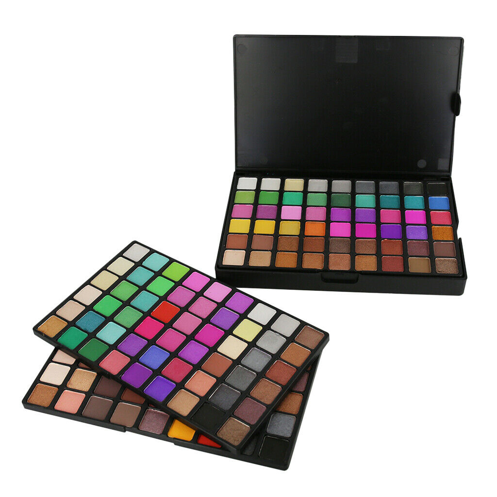 162 Colors Matte Glitter Eyeshadow Shadow Palette Highlight Shimmer Pigment