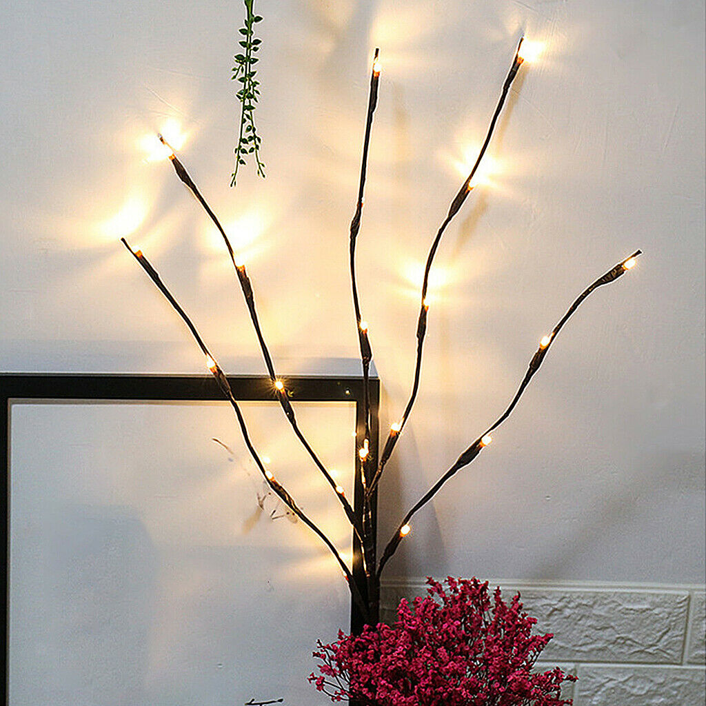 LED Tree Light Decorative Festival Fairy Lights Table Lamp Battery Operated