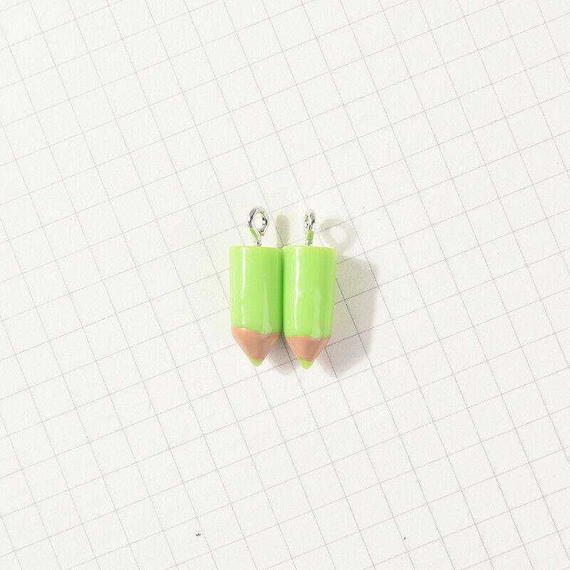 10PCS Mixed Pencil Jewelry Crafts Charm Pendant Keychain Necklace DIY J_DD