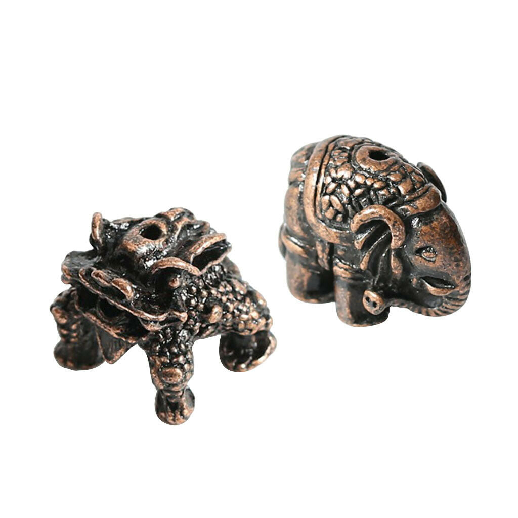Fengshui Incense Burner China Unicorn Fragrance Stick Cone Tower Burner 2Pcs,