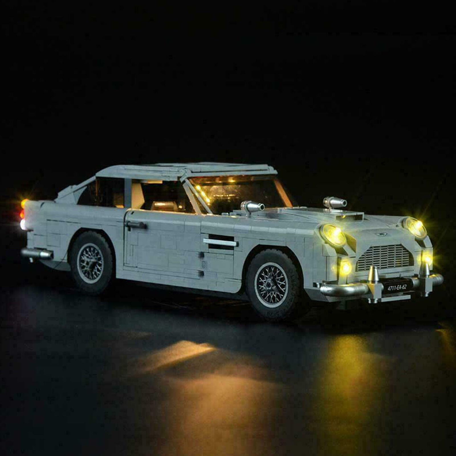 LED Light Kit For Lego 10262 Aston Martin DB5 James Bond Lighting Bricks Toys