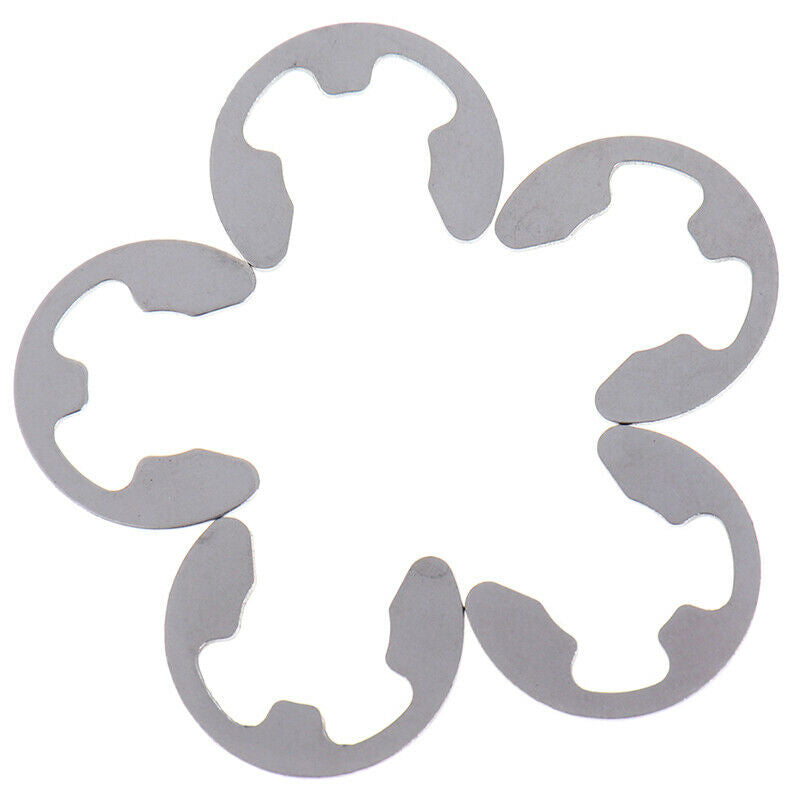 200x 304 stainless steel e-type circlip opening ring 1.5mm-10mm box- w HLY Qx