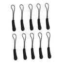10 Pieces Zipper Pull Zipper Tags Cord Pulls, Reflective Zipper Extension Zip