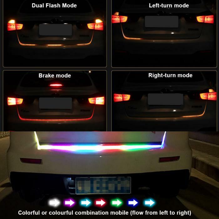 High Quality Super Bright LED Light Car Pickup Rear Truck Tailgate Strip Decor