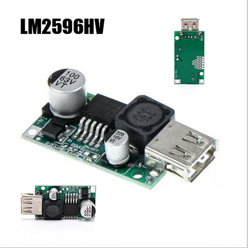 LM2596HV Step Down Converter Module12V/48V To 5V 3A USB Charger ModuleB_Z2 TL