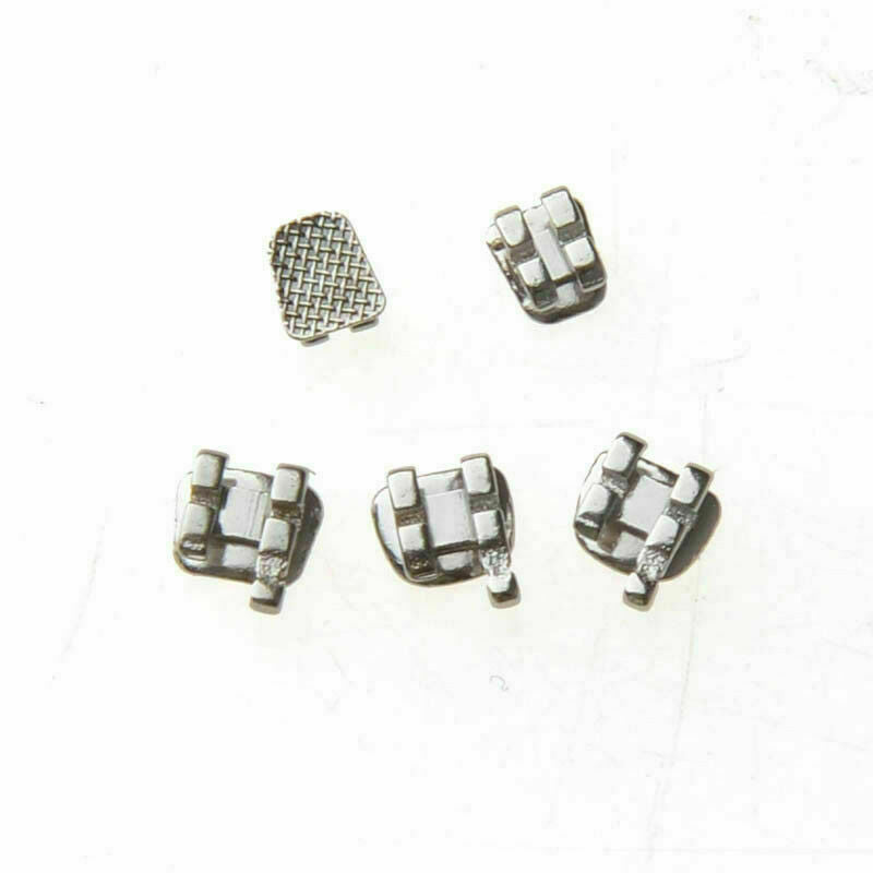 40 Packs Orthodontics Brackets Dental Braces Standard Edgewise 018" 3-4-5 Hooks