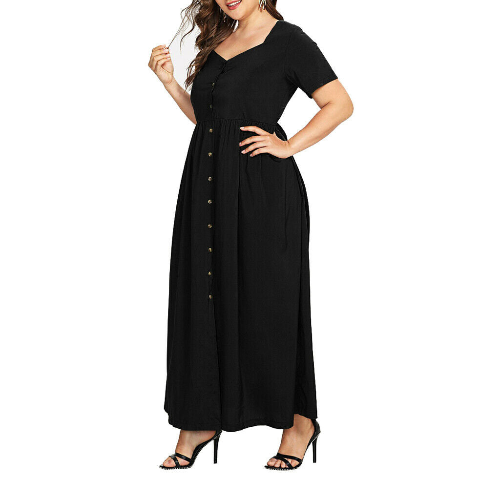 Women's Beach Dresses Solid Color Beach Poncho Loose Maxi Dress Kimono Kaftan