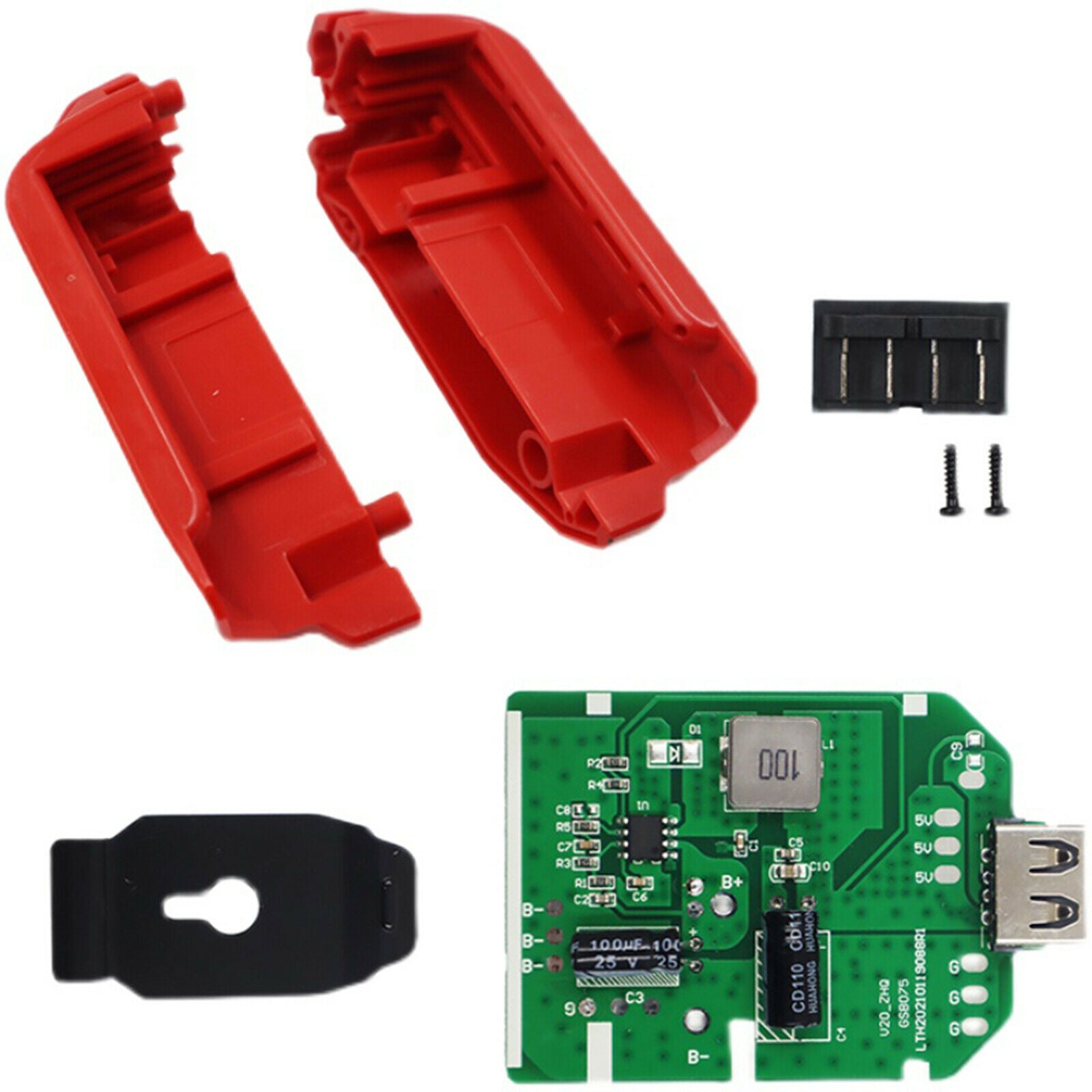Red Adapter High Quality 20V USB Adapter for Craftsman CMCB202 Accessories