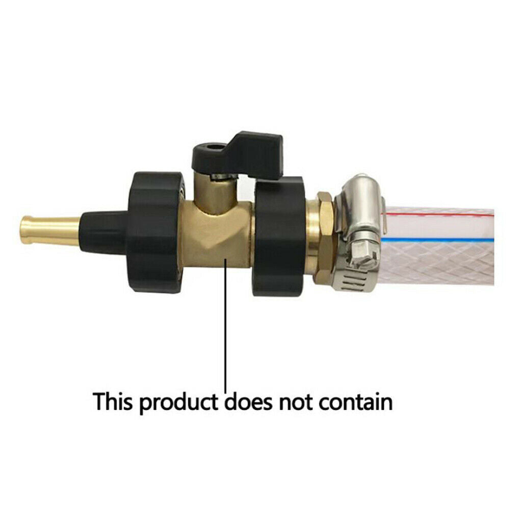 Jet Garden Hose Nozzle Sweeper Power Washer Water Hose Nozzle Heavy Duty