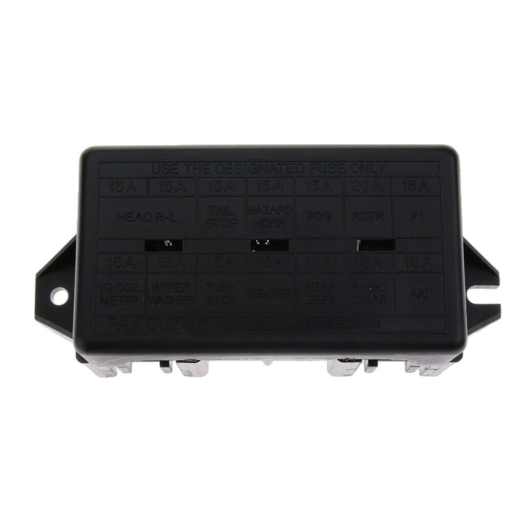 Universal Car Vehicle Boat Truck 12V-32V 14Way Middle  Fuse Box Holder