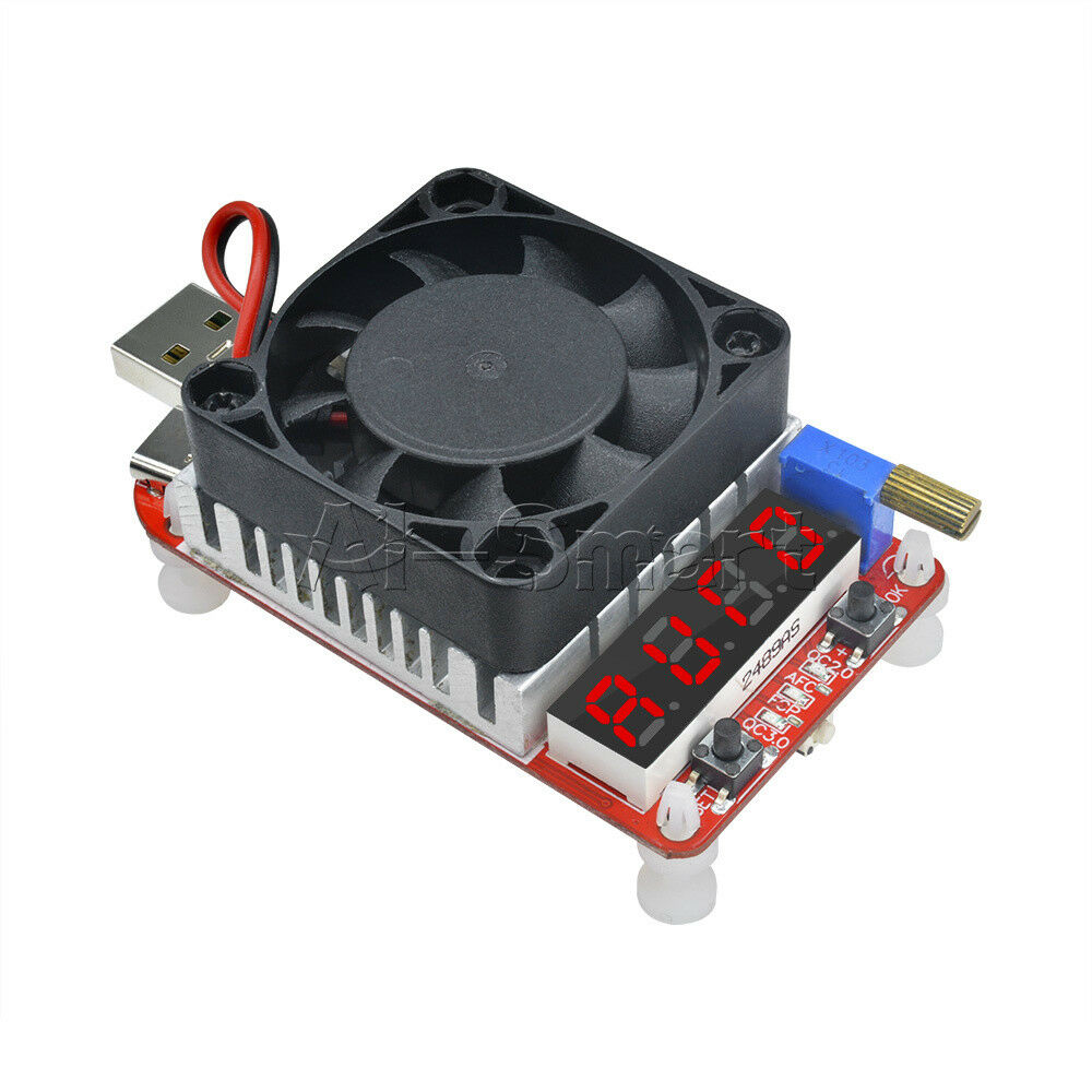 USB Type-C Intelligent Trigger Electronic Load DM35 Battery Test Volt Resistor