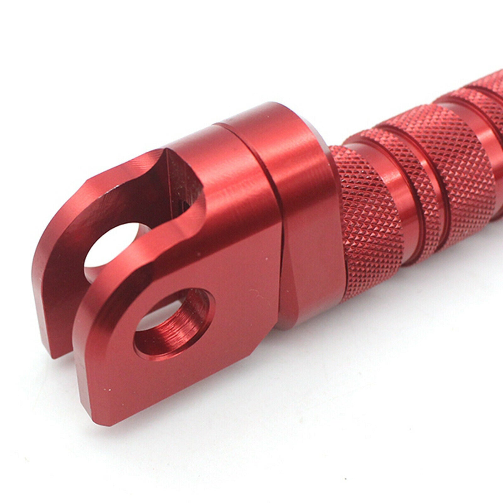 Front Pegs Pads Fit for Kawasaki Z800 Z650 Z900 Z1000 Z750 Z750R ER-6F Red