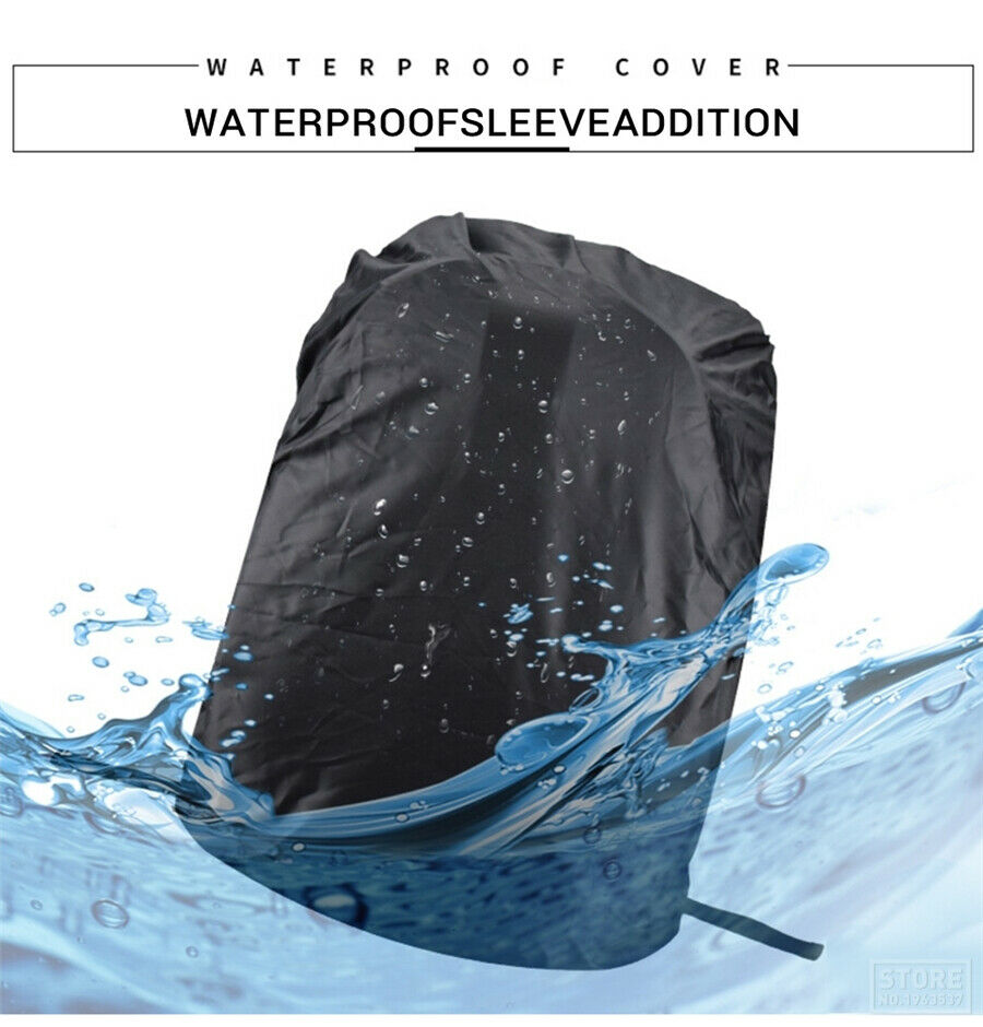 HighCapacity Motorcycle Backpack Motorbike Helmet Bag Waterproof USB Charge Plug