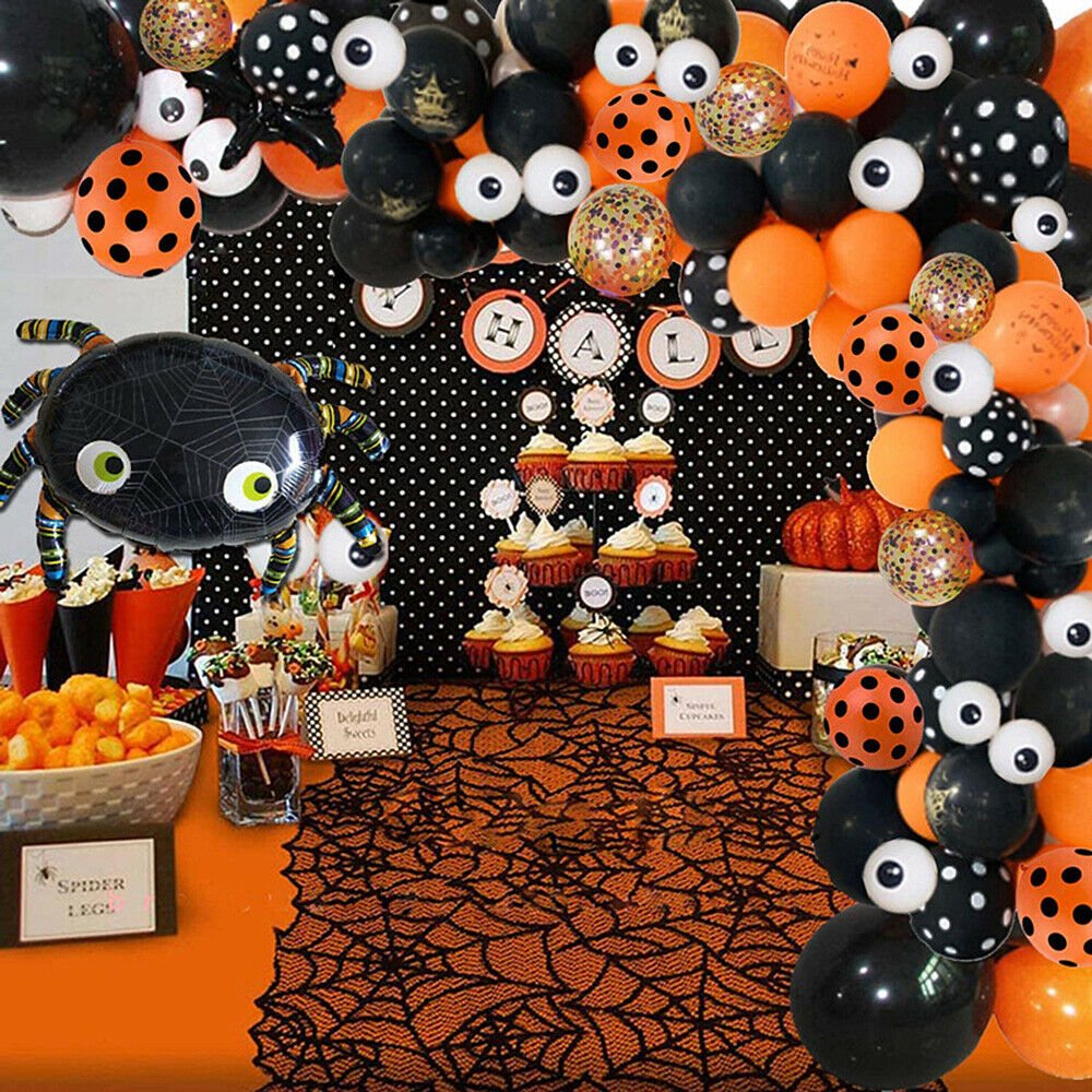 Halloween Theme Latex Balloon Set DIY Decoration Props Home Party Holiday Acce