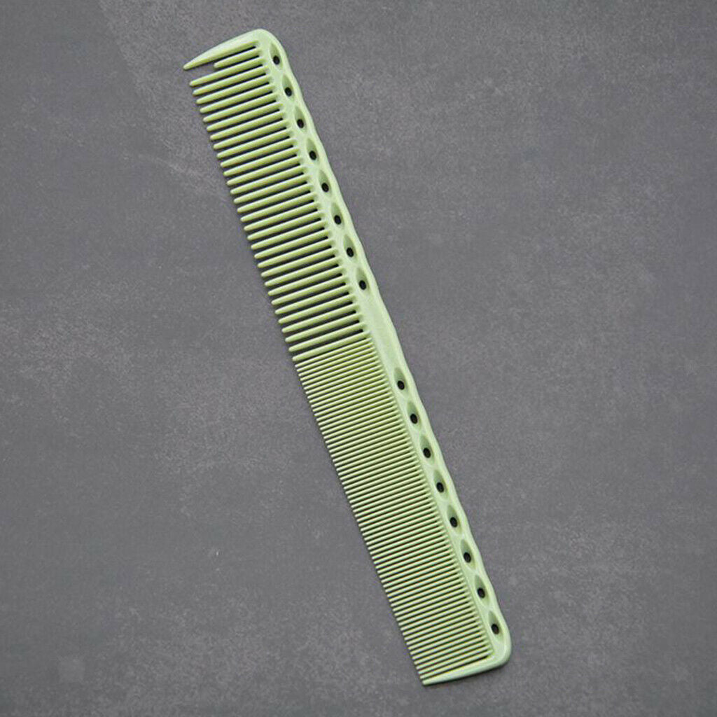 Hairdressing Comb Anti-static Hair Cutting Styling Bag Combs - Green