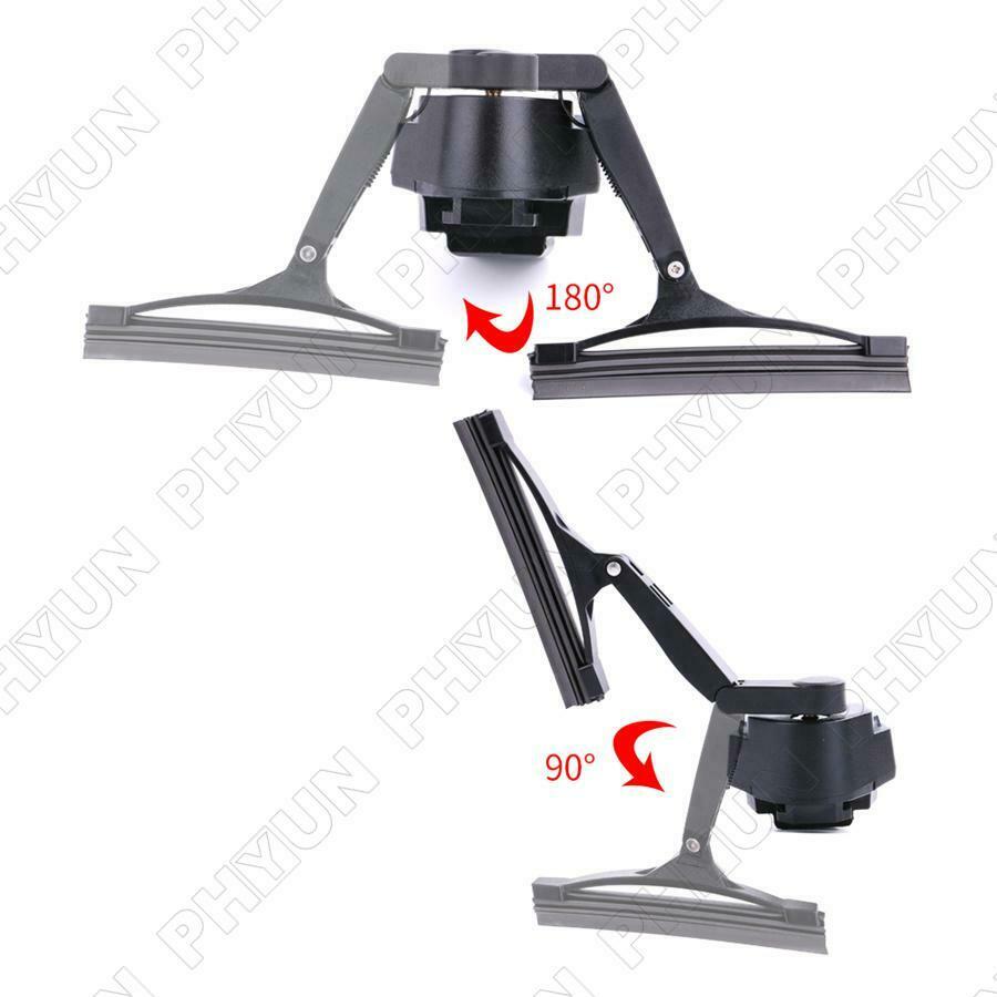 1x Black Universal Motorcycle Helmet Wiper Lightweight Durable Electric Wiper
