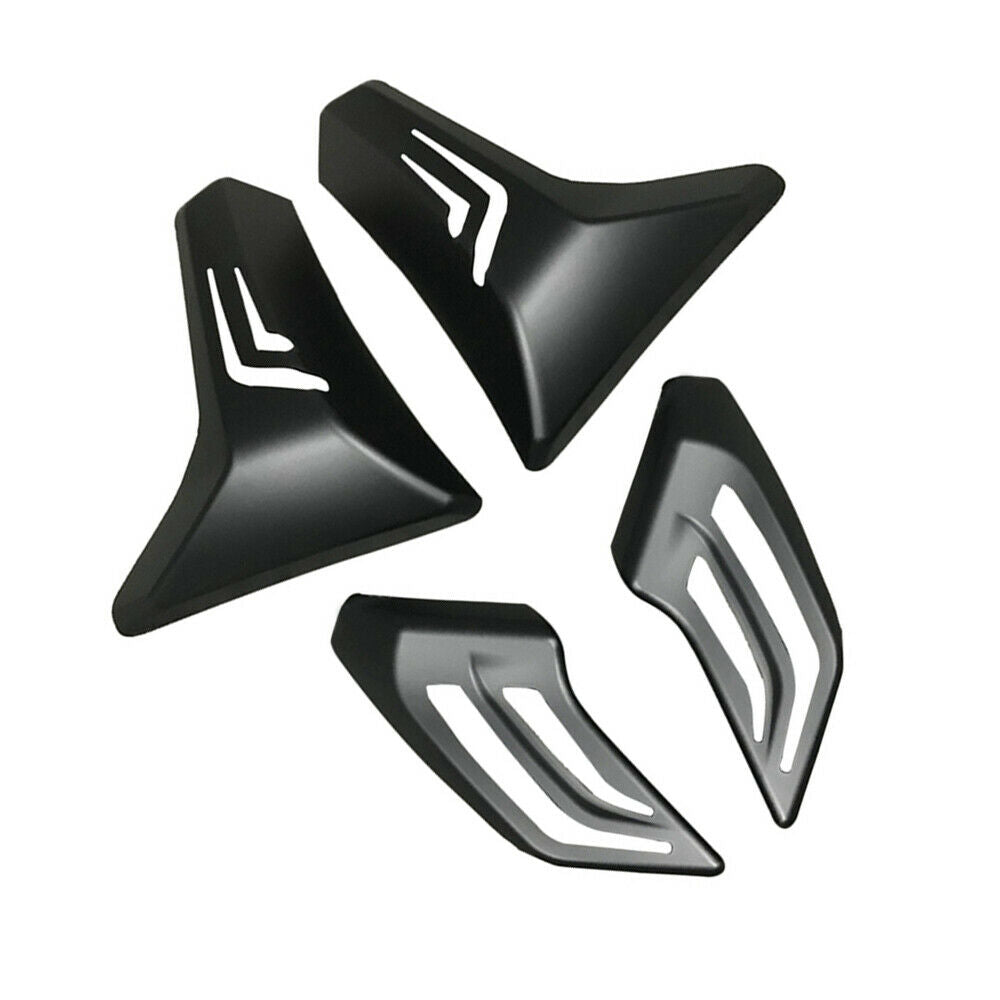 For 2017-2019 Yamaha TMAX 530 TMAX530 Matte Black Turn Signal Light Covers 4Pcs