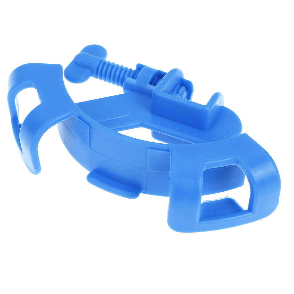 Brew clip pipe syphon tube hose flow control wine beer making clamp hol S YU DD