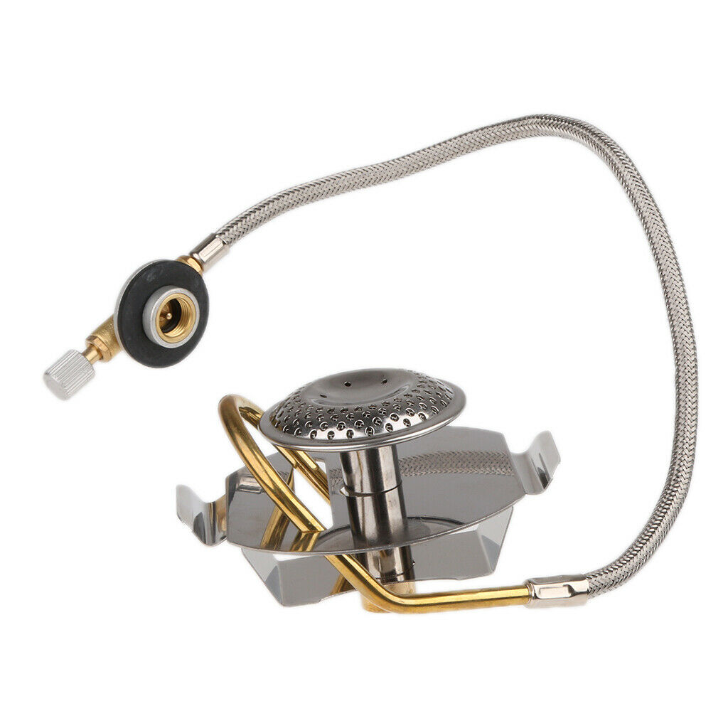 2X Stainless steel exterior propane gas stove split burner with preheating