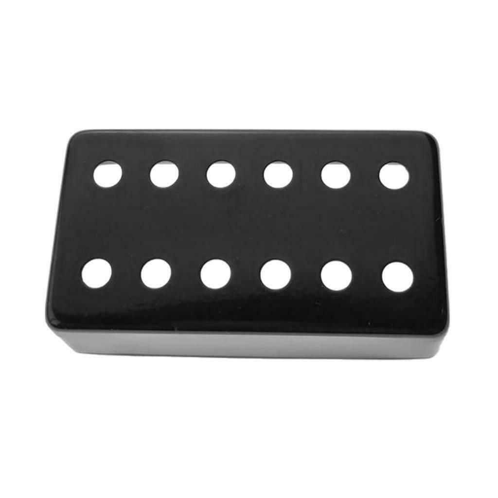 Exquisite Durable Copper Material Electric Guitar Pickup Cover (Black)