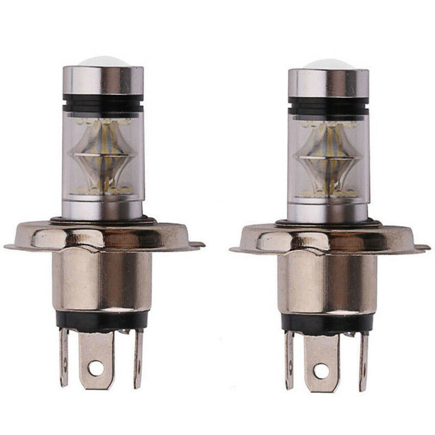 2Pcs Hi/Lo Beam LED Headlight Kit Headlight Fog Light  100W 8000K White Light