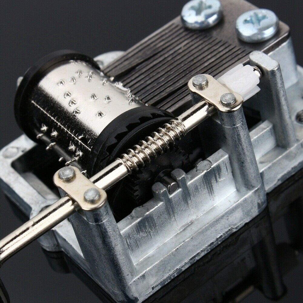 18 Tones Music Box Movements Set DIY Play Hand Crank Music Box Caskets For Girl