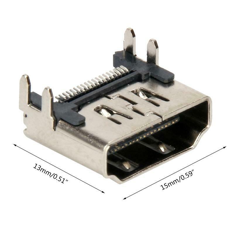 Repair Replacement HDMI-compatible Port Socket Interface Connector for