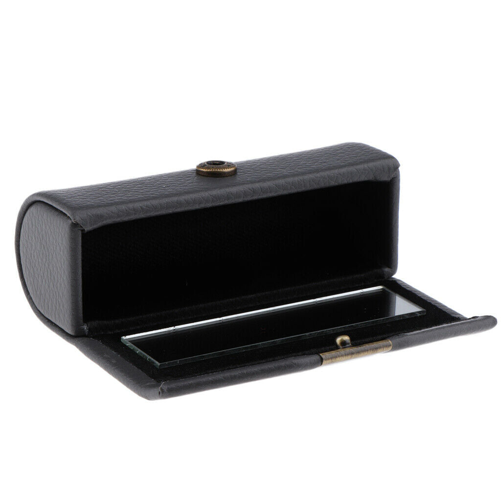Leather Lipstick Case Gifts Organizer Bag Lipstick Holder Durable Soft Leather