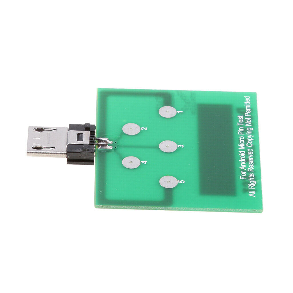 Replacement Micro USB Charging Port Flex Test Plate Battery Diagnostic Tool For