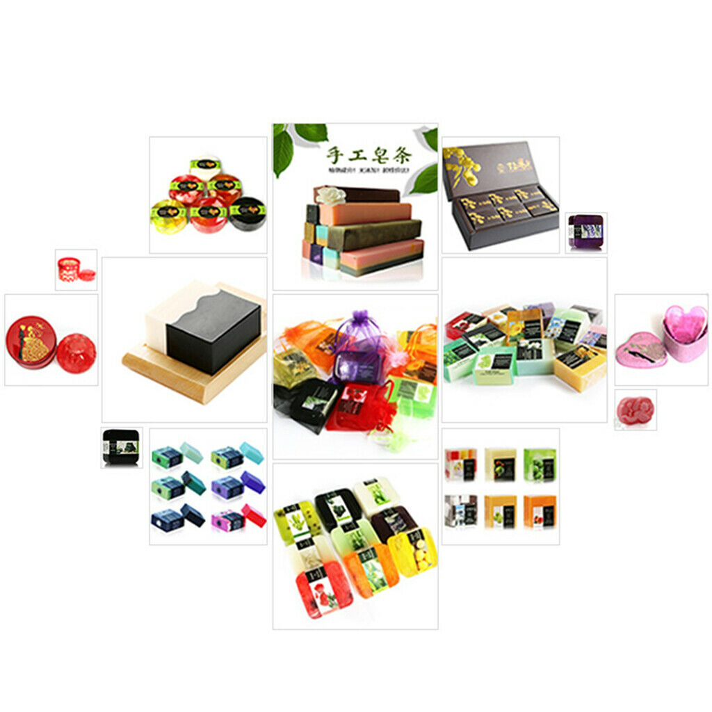 12x Food Grade Skin Safe Coloring Pigments Handmade Cake DIY Soap Candle Crafts