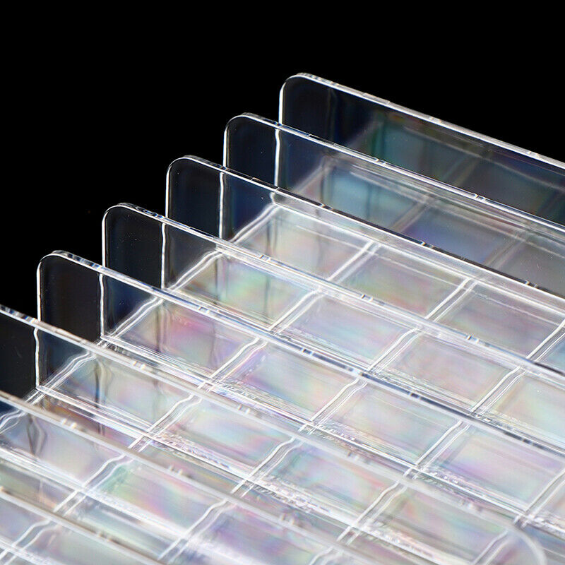 8Grid Eyeshadow Compact Organizer Divider Makeup Storage Box Slot Cosmetics C KX