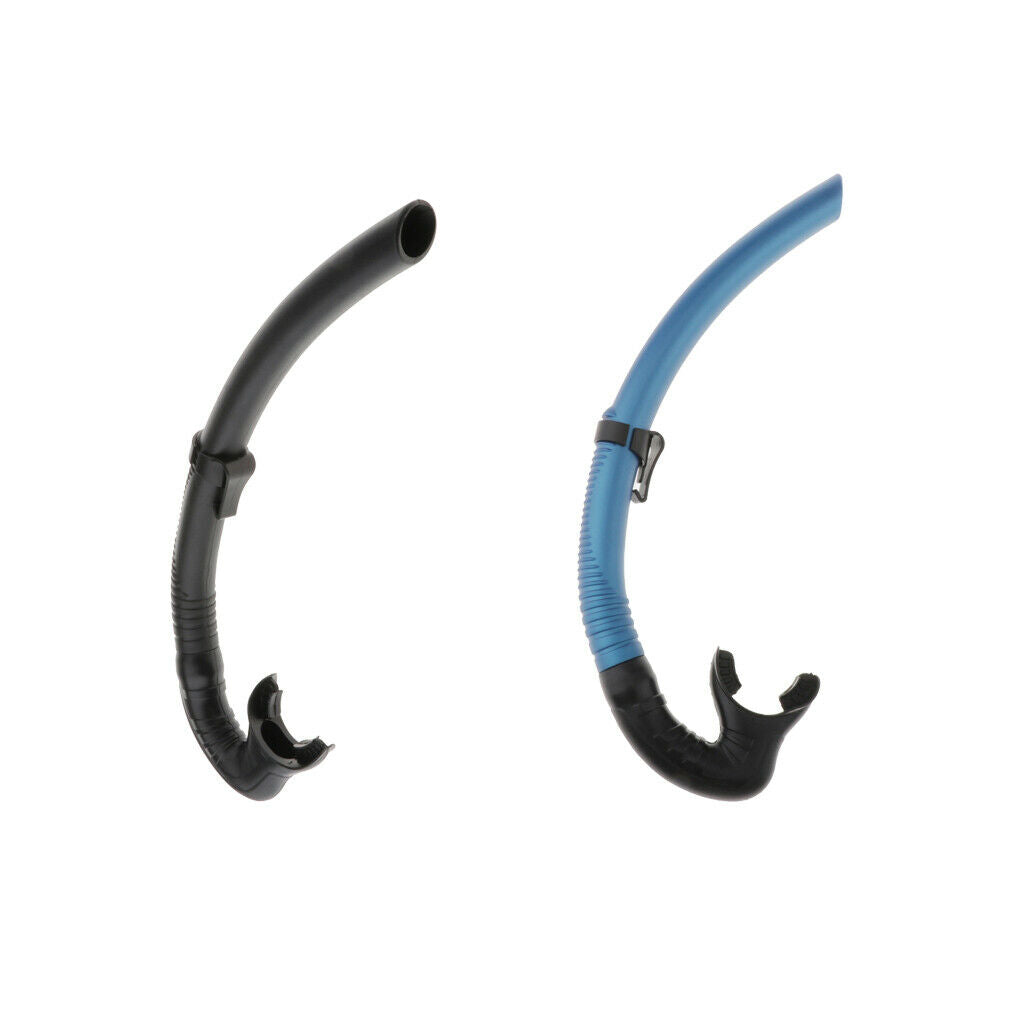 2Pcs Silicone Swimming Snorkeling Mouthpiece Breath Tube Durable for Pool