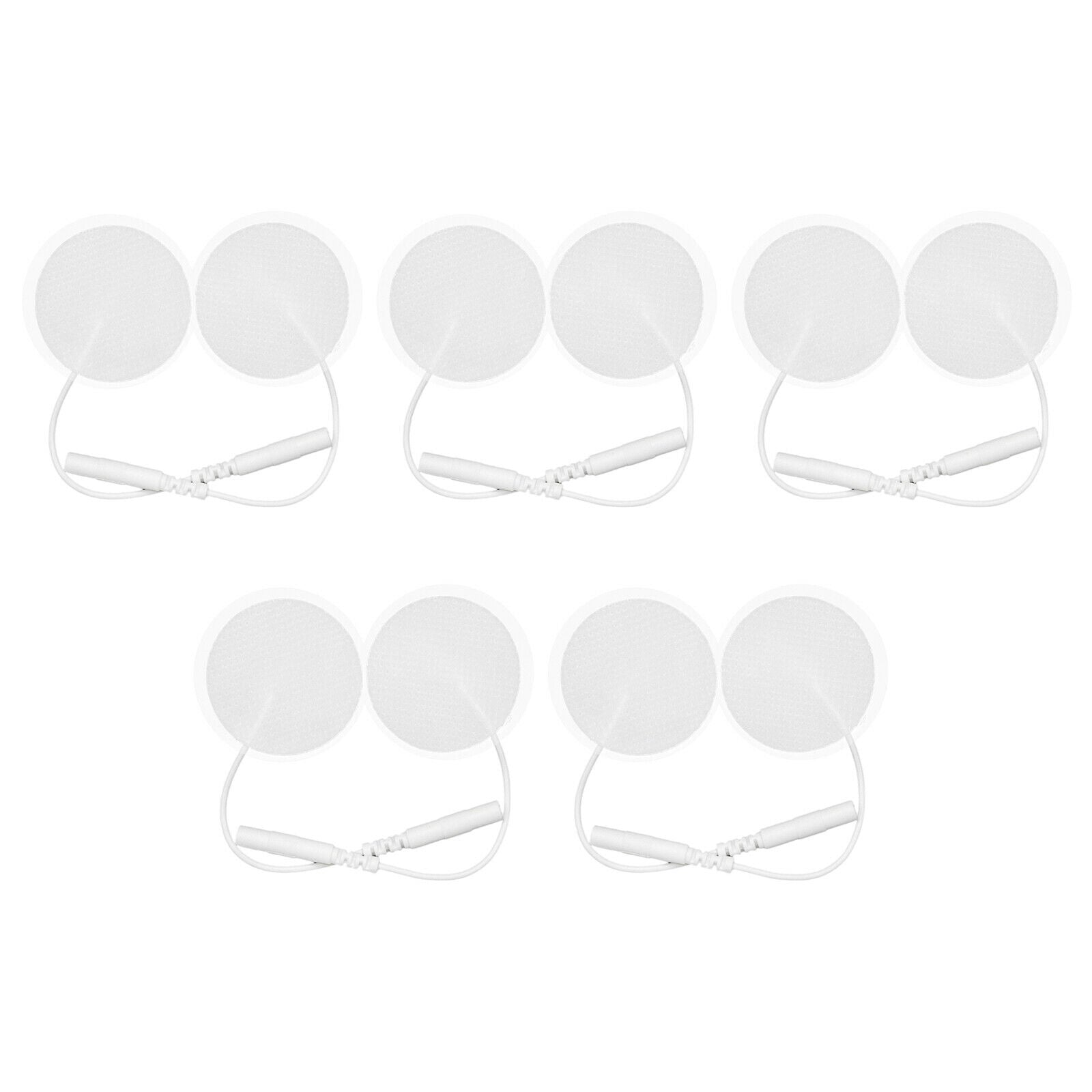 10 Pcs/ Pack Reusable  Pads Patches for Acupuncture  Tens Massagers Unit,