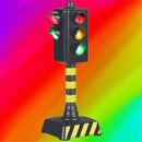 Mini Traffic Signs Road Light Block with Sound LED Children Kids Educational