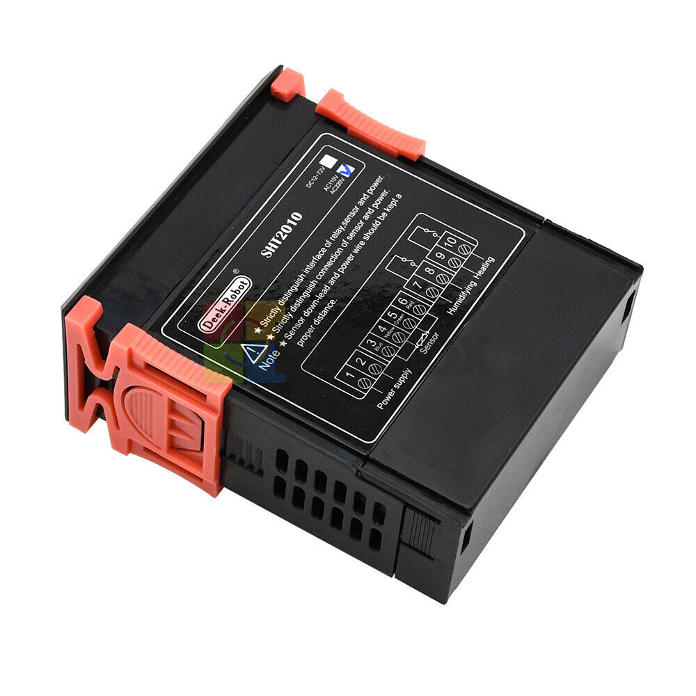 SHT2010 Temperature Humidity Hygrometer Controller Touch Button AC 110-230V