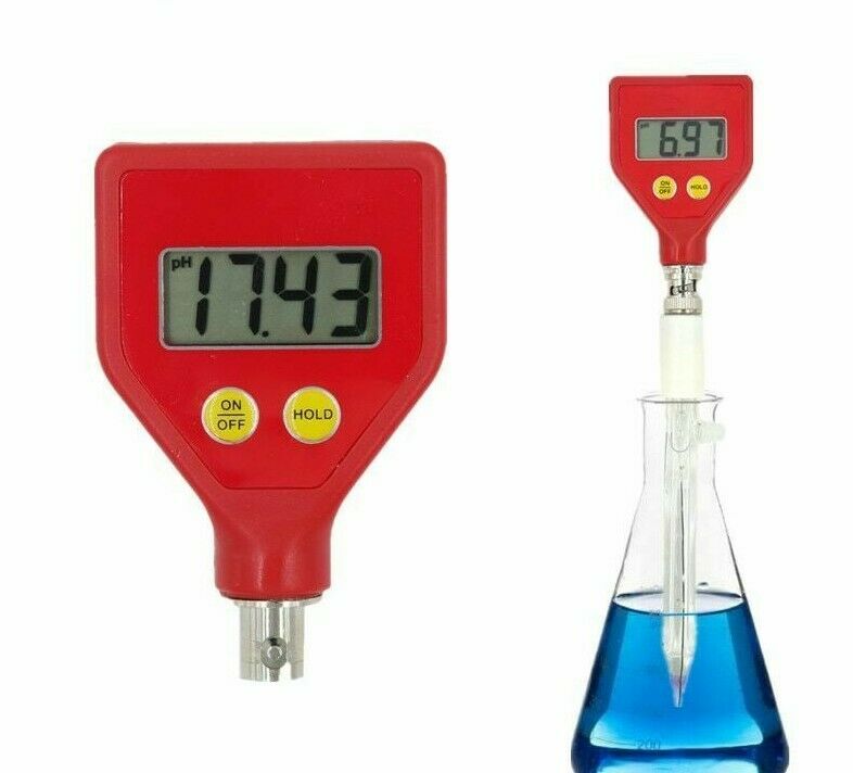 Portable Pocket Milk Cheese Soil Food Purity Monitor Electrode Tester Ph Meter