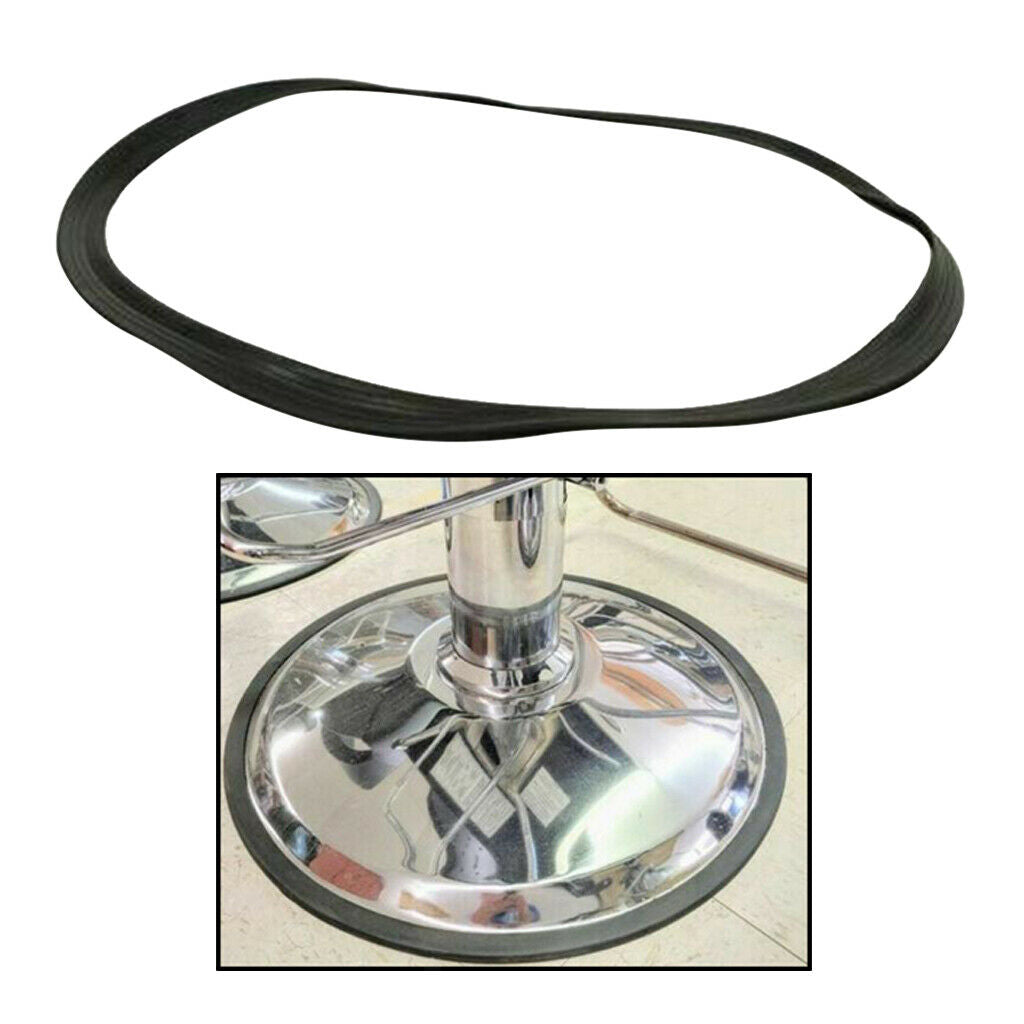 3x Barber Salon Chair Base Floor Protective Rubber Ring Gasket TRIM Protect