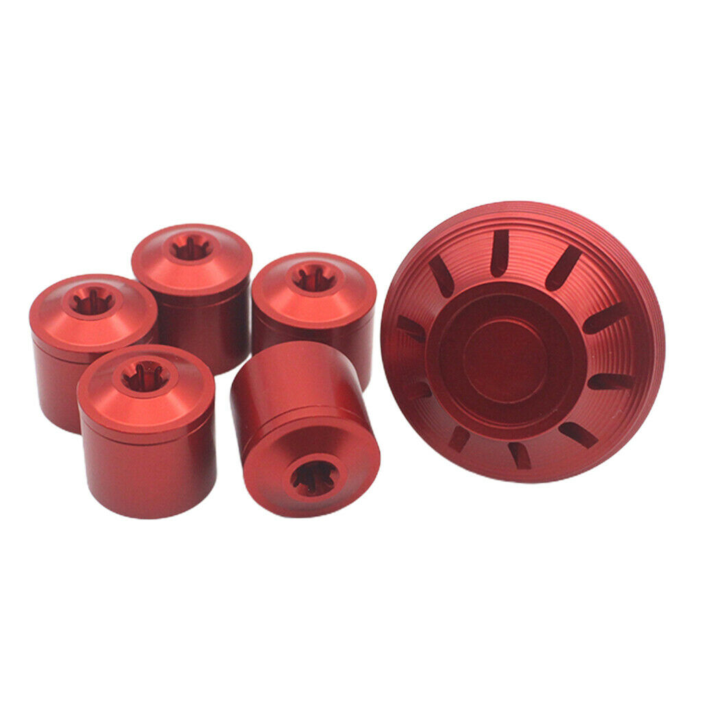 Motorcycle Kit Wheel Side Cover Fit for Piaggio Vespa All Year 17-20 Red