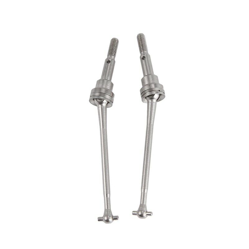 2Pcs Metal Front Drive Shaft CVD 0090 for WLtoys 12428 12423 1/12 RC Car Cler Z1