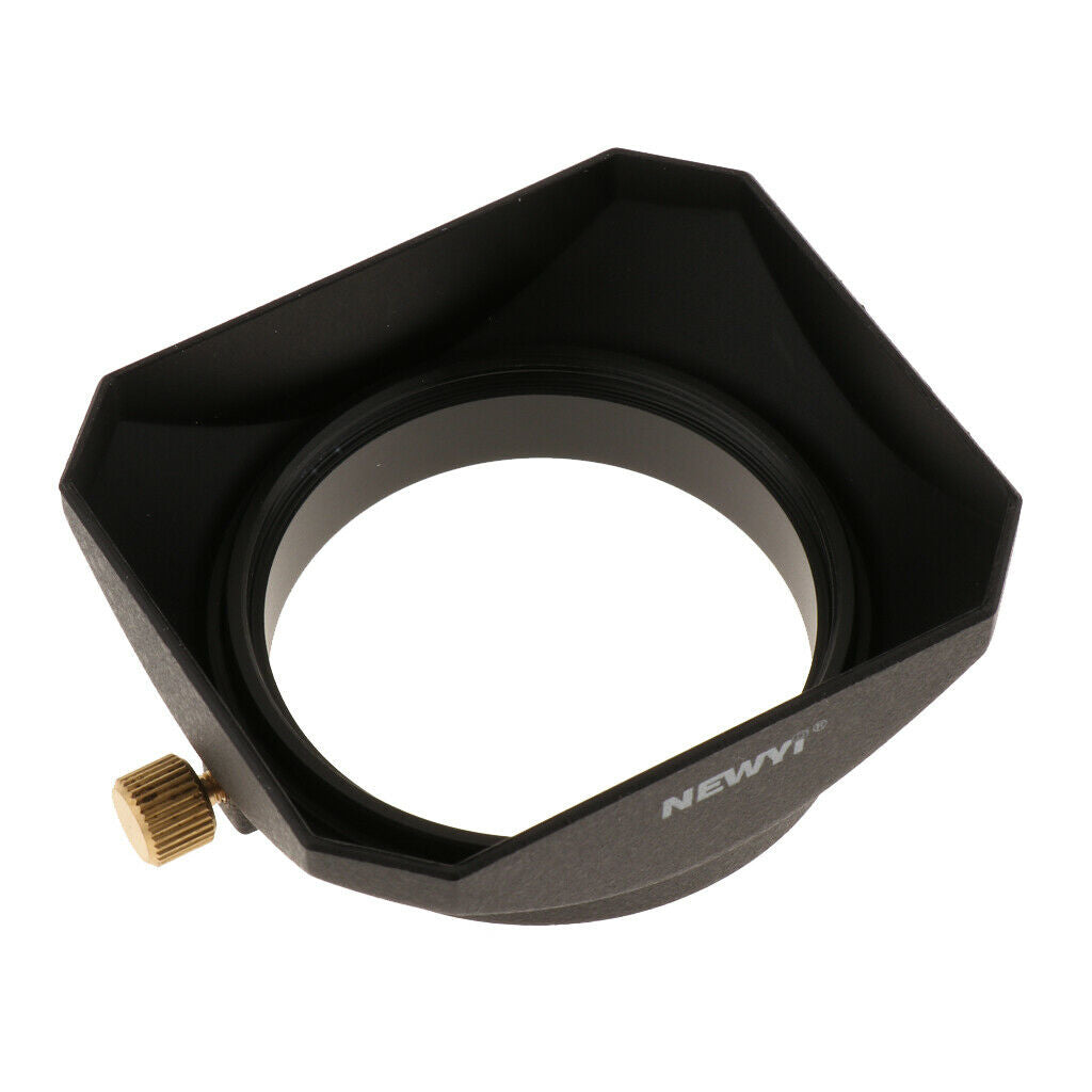 49mm Lens Hood Square for Canon Sony Pentax Leica Zeiss  Kodak  Camera