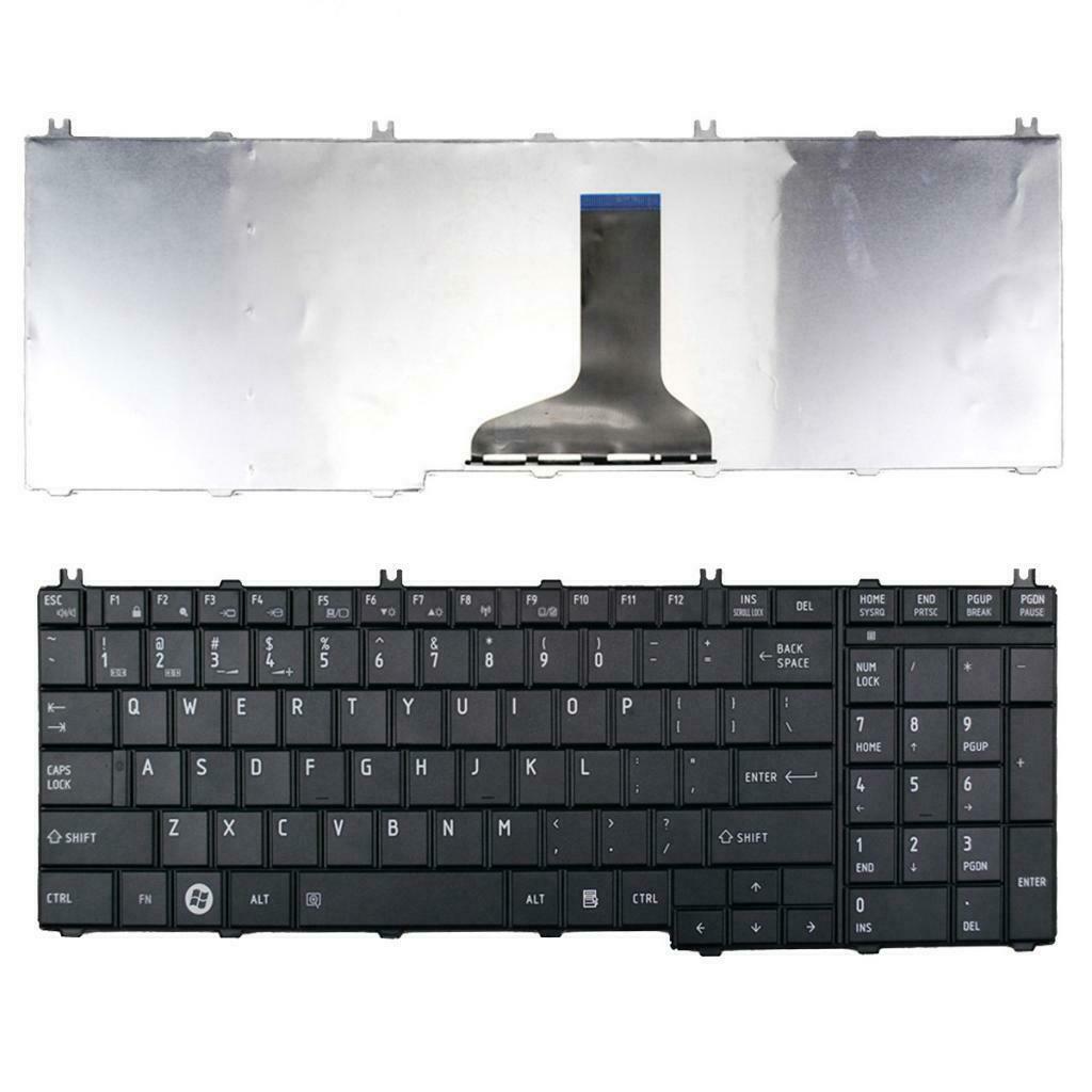 New US Laptop Keyboard ForToshiba Satellite C650 C655 C655D L750 L755 Laptop