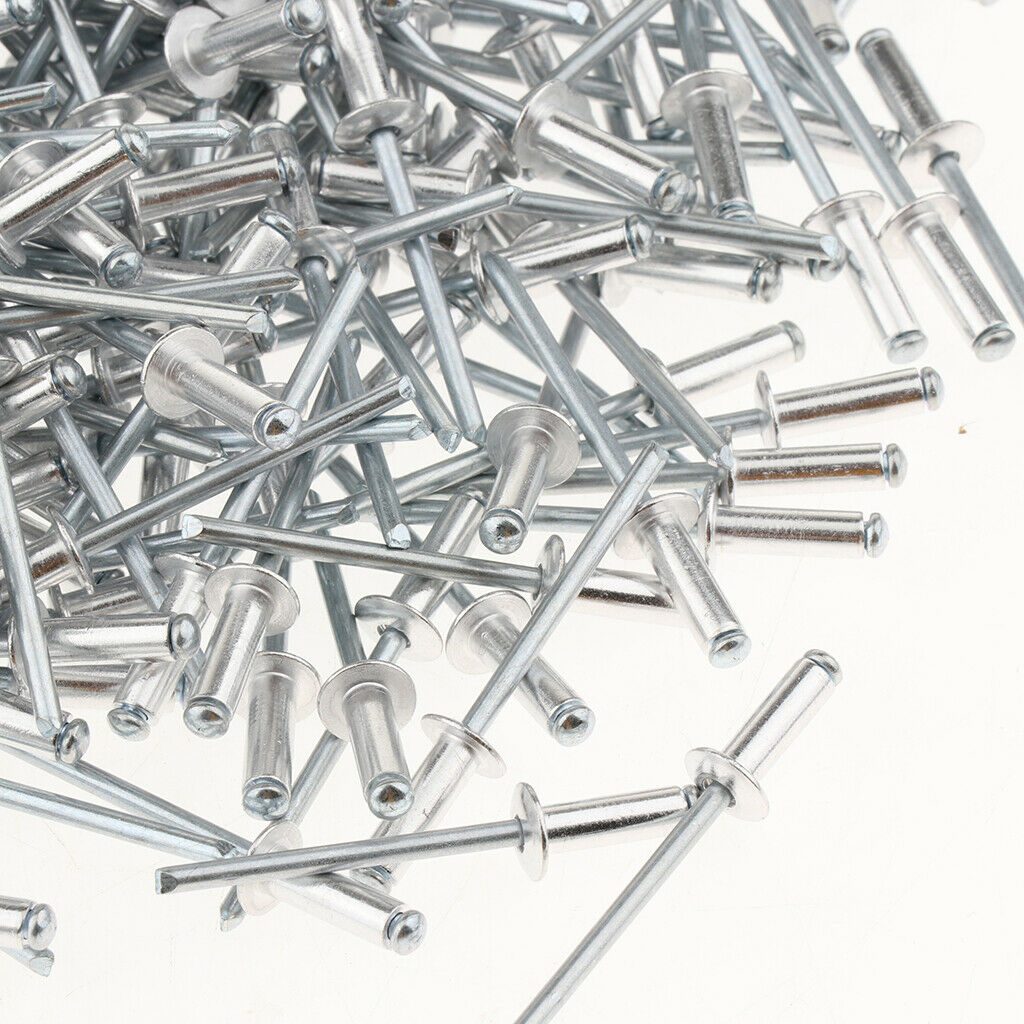 500 PACK DOME HEAD   RIVETS OPEN BLIND STAINLESS STEEL 4mm 4.0x16mm