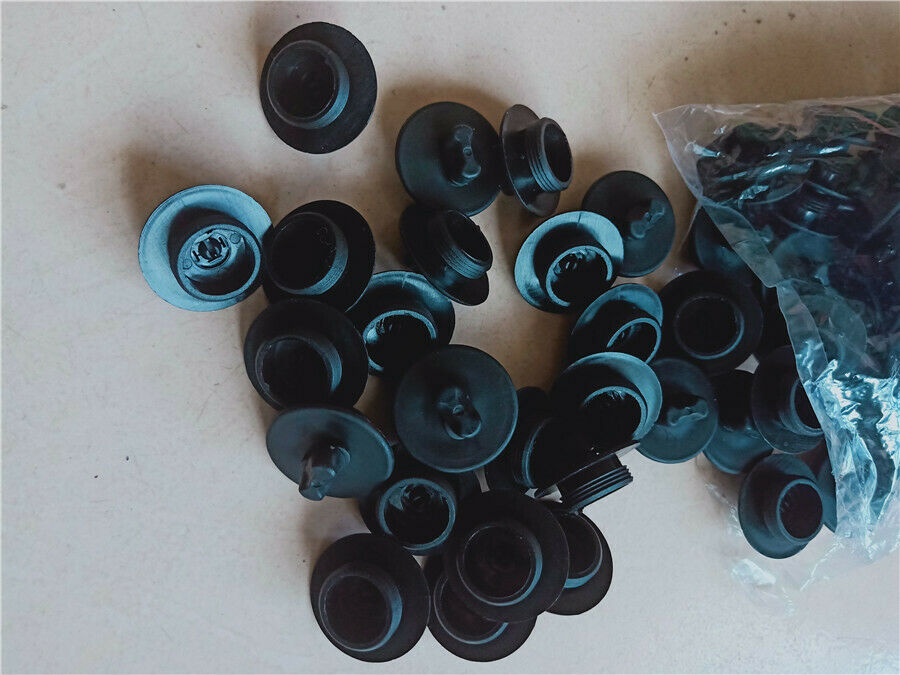 20 PCS Floor Mat Clips Set Anti-Slip Fixing Anchors For Car Mat Universal Black