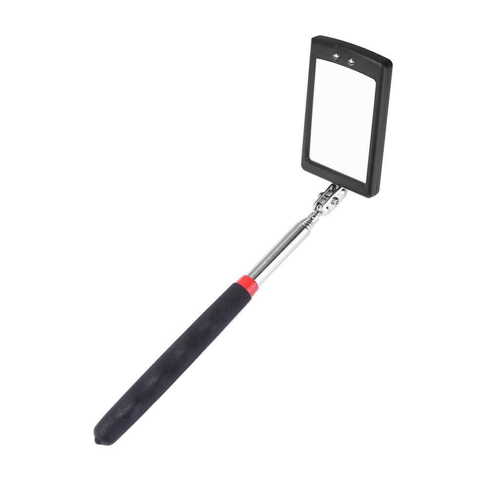 4pcs Adjustable Car Angle View Pen Automotive Telescopic Inspection Mirrors @