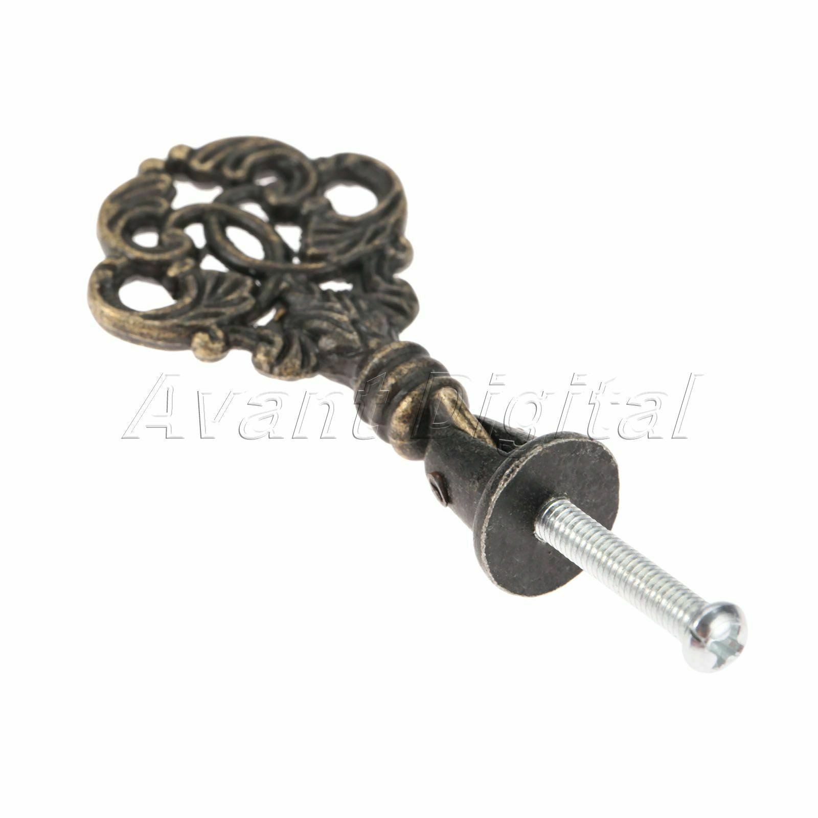 Zinc Alloy Cupboard Wardrobe Door Handle Kitchen Cabinet Drawer Drop Pull Knob